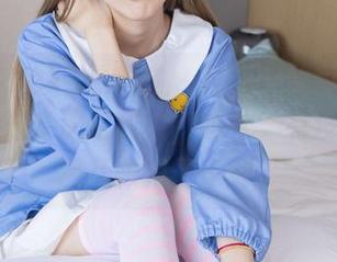 BoBoSocks袜啵啵 – 精选小甜豆旗袍套图：当细节决定成败，哈哈，有没有人被那几颗扣子电到？