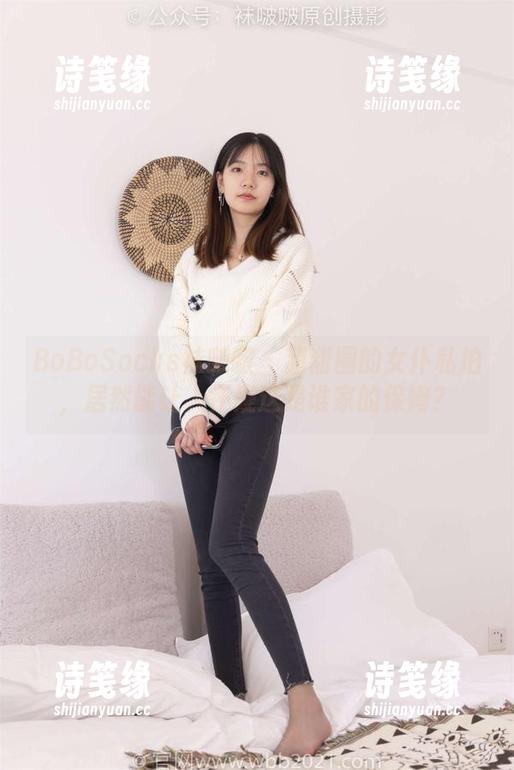 BoBoSocks袜啵啵 - 甜甜圈的女仆私拍，居然能让人怀疑这是谁家的保姆？