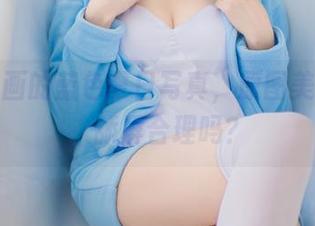 喵糖映画的蓝色夏日写真，原图美到发光，舔屏合理吗？