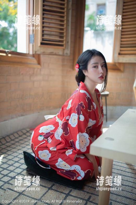 Xiuren秀人网 - MOON嘉依的双马尾，之美图风云——脑子里千万种想法齐飞