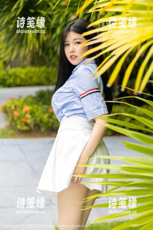 YouMi尤蜜荟-张思允Nice YouMi尤蜜荟 - 张思允Nice在浴室的超清原图,猜猜这水温佳不佳?