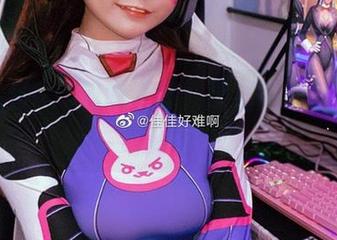 看佳佳酱ovo扮兔女郎，果然不愧是“兔”丝级别！