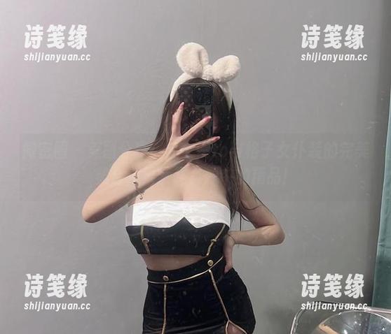 兔宝妮to 微密圈 - 美图分享:兔宝妮to与格子女仆装的完美契合,果然是资源中的精品!