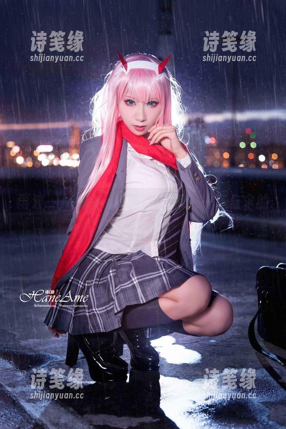 雨波_HaneAme 雨波_HaneAme的JK图集:一场与伞的甜蜜邂逅